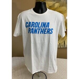 Vintage Delta Carolina Panthers Prime Sport 2 Sided Graphic NFL Tee Men’s Size L
